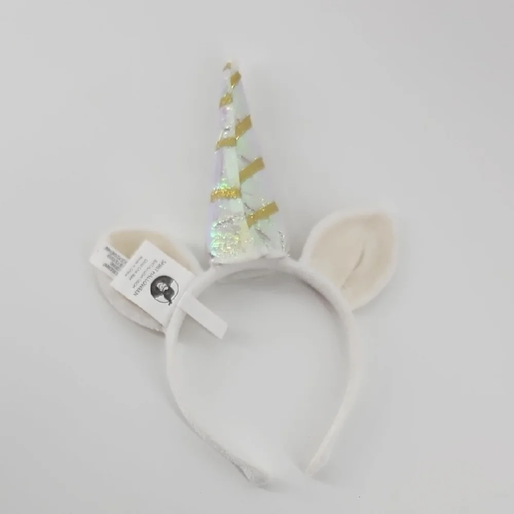 Unicorn Headband with Colorful Ears Childs OS